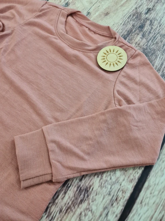 Letní MERINO tričko Lambio, DR - Dusty rose*