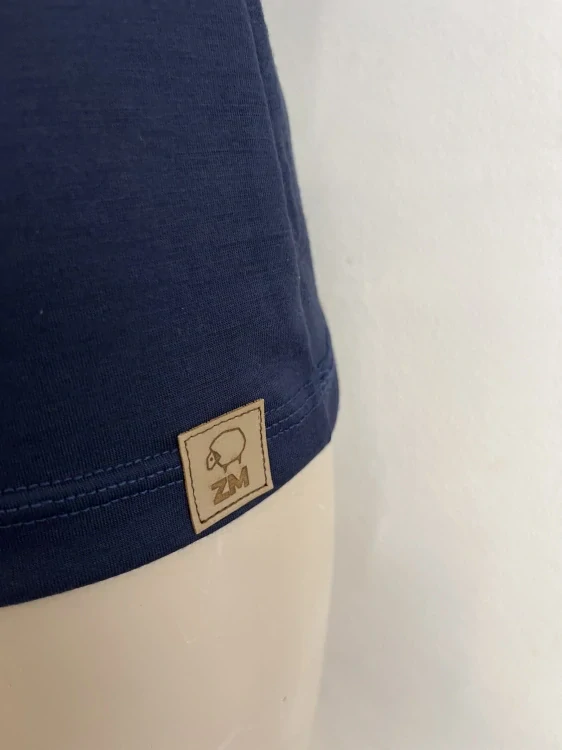 Dámské celoroční MERINO/LYCRA tílko ZM Basic - Tmavě modré