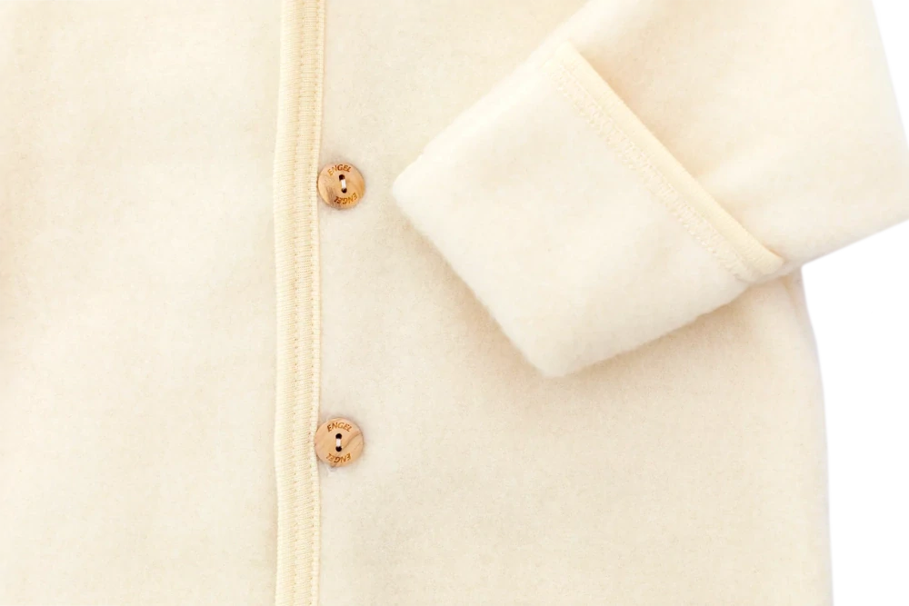 Merino fleece overal Engel - Natur