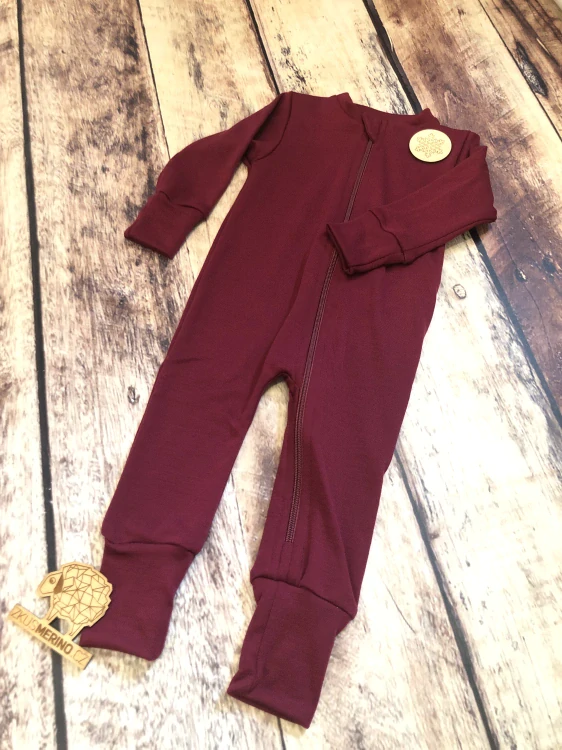 Rostoucí zimní MERINO overal Lambio, DR - Javor