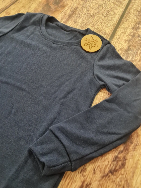 Zimní MERINO tričko Lambio, DR - Navy*