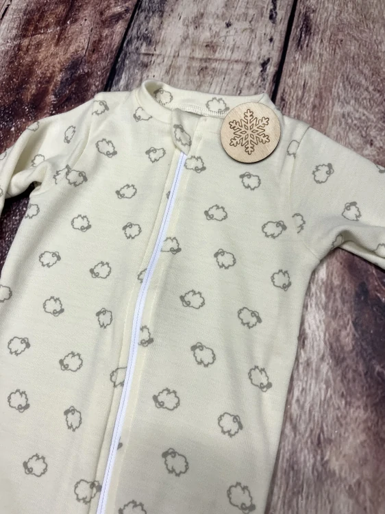 Rostoucí zimní MERINO overal Lambio, DR - Ovečky