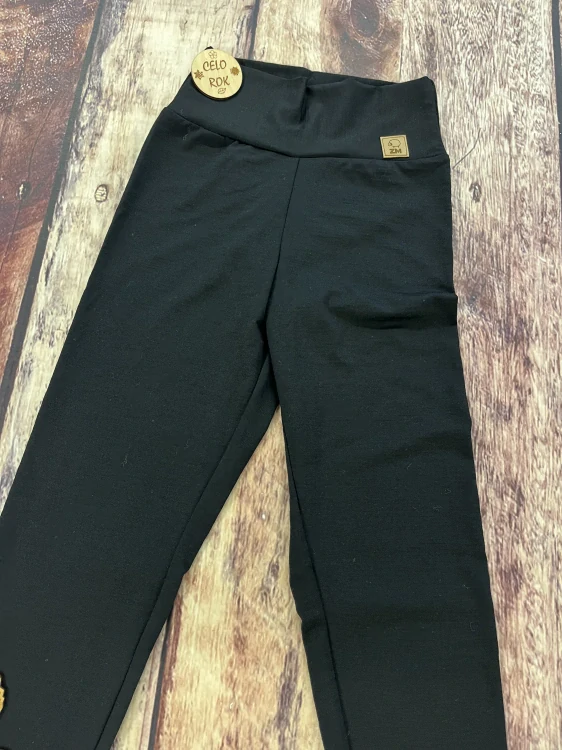Dámské celoroční MERINO/LYCRA legíny ZM Basic - Černé