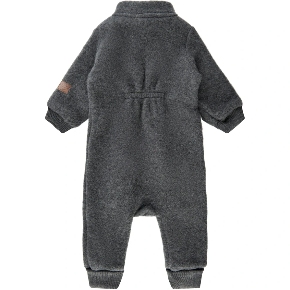 Merino-fleece overal Mikk-line - Antracit