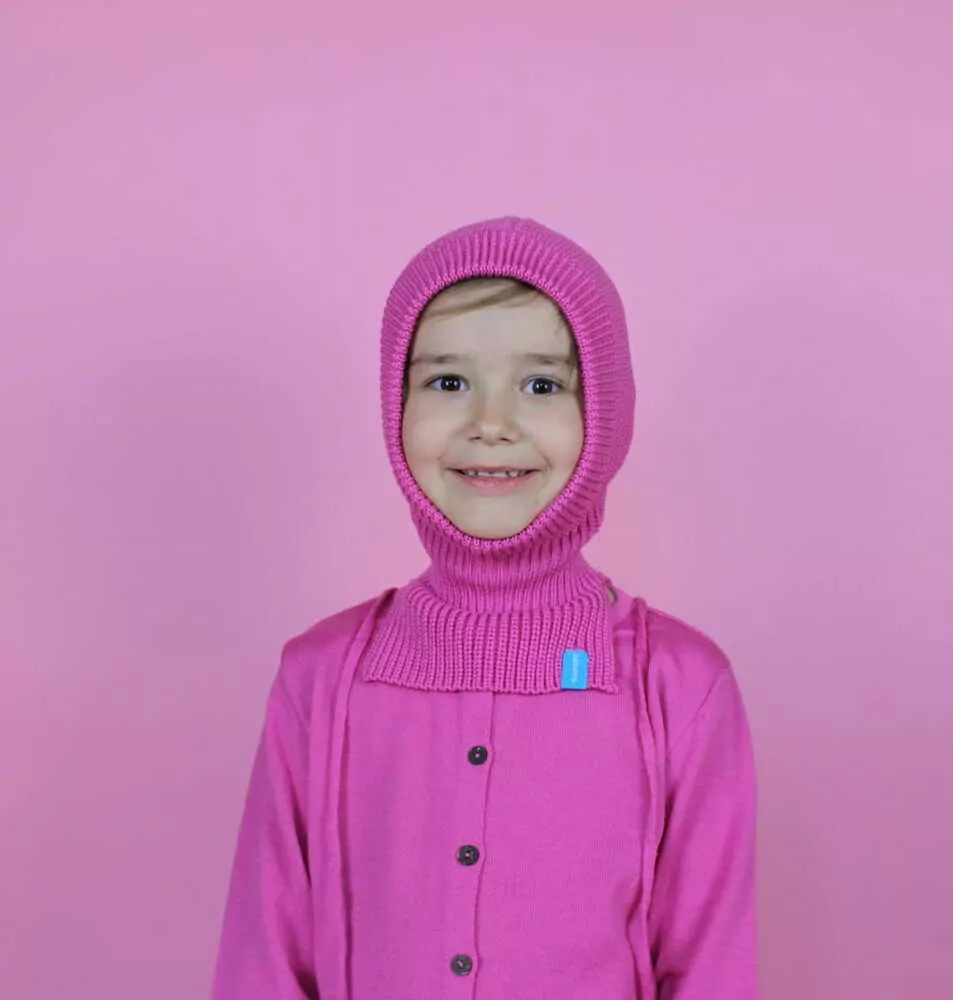 Merino kukla Paterns - Růžová