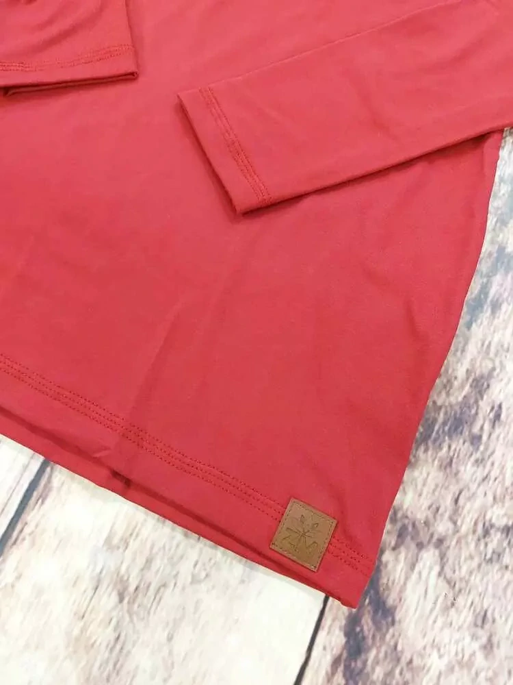 Dámské bambusové kojicí tričko ZM Basic, DR - Vínové