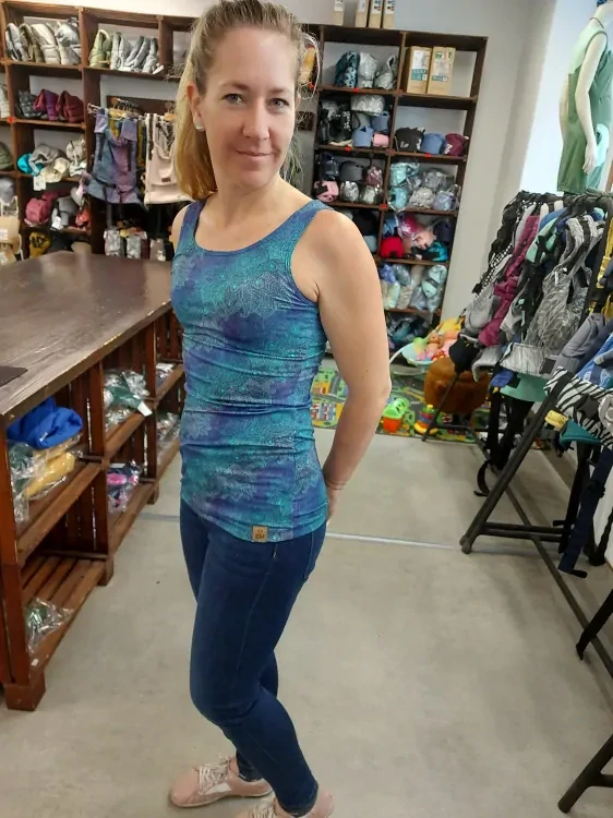 Dámské bambusové tílko ZM Basic - Mandala