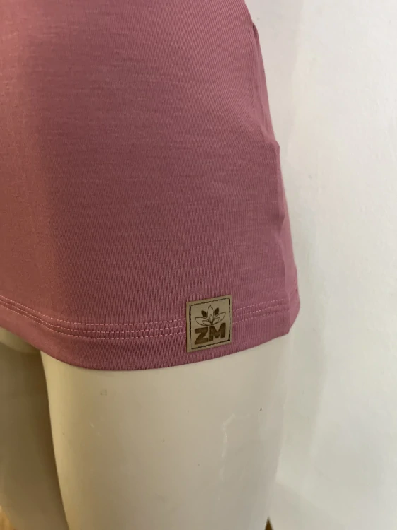 Dámské bambusové tričko ZM Basic, KR - Deco rose
