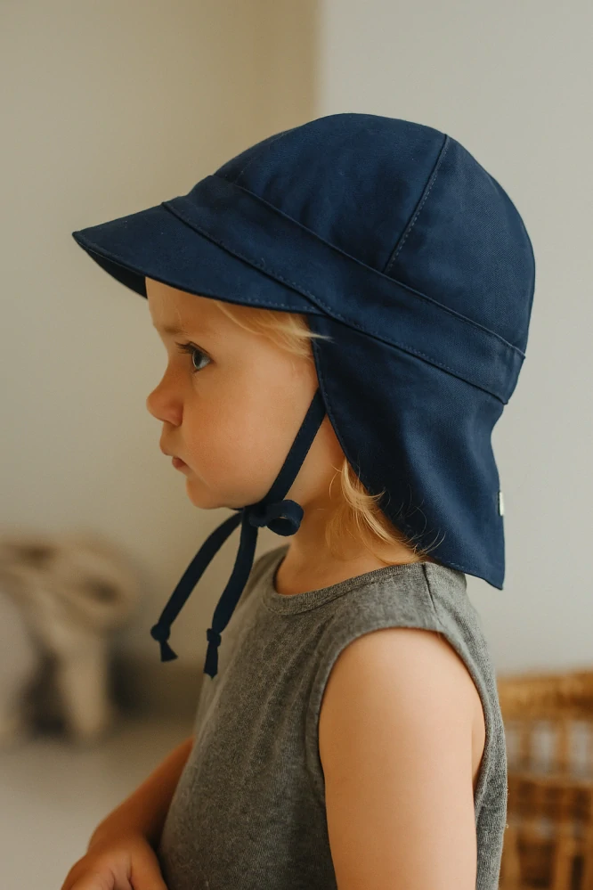 Letní klobouk HUTTEliHUT - UPF 20+- Dark Navy