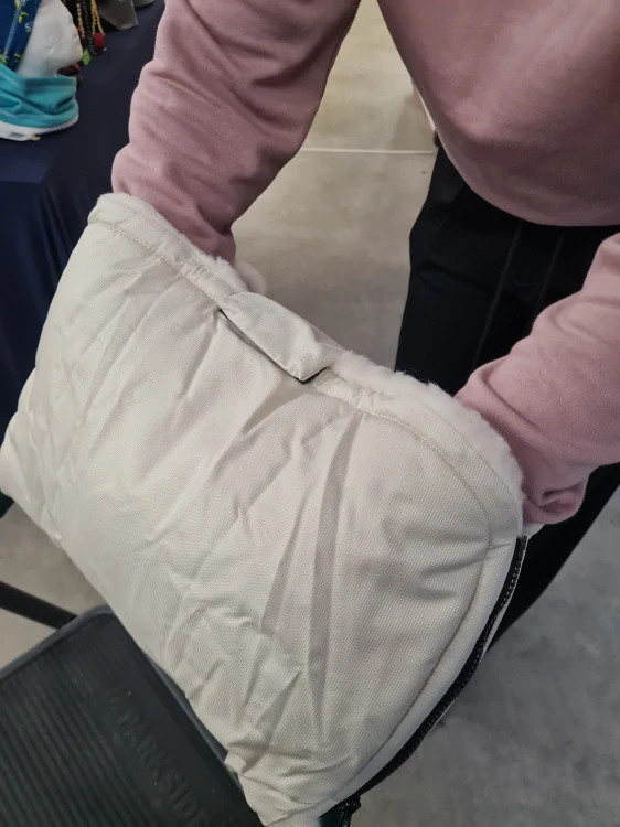 Merino rukávník - krémový 