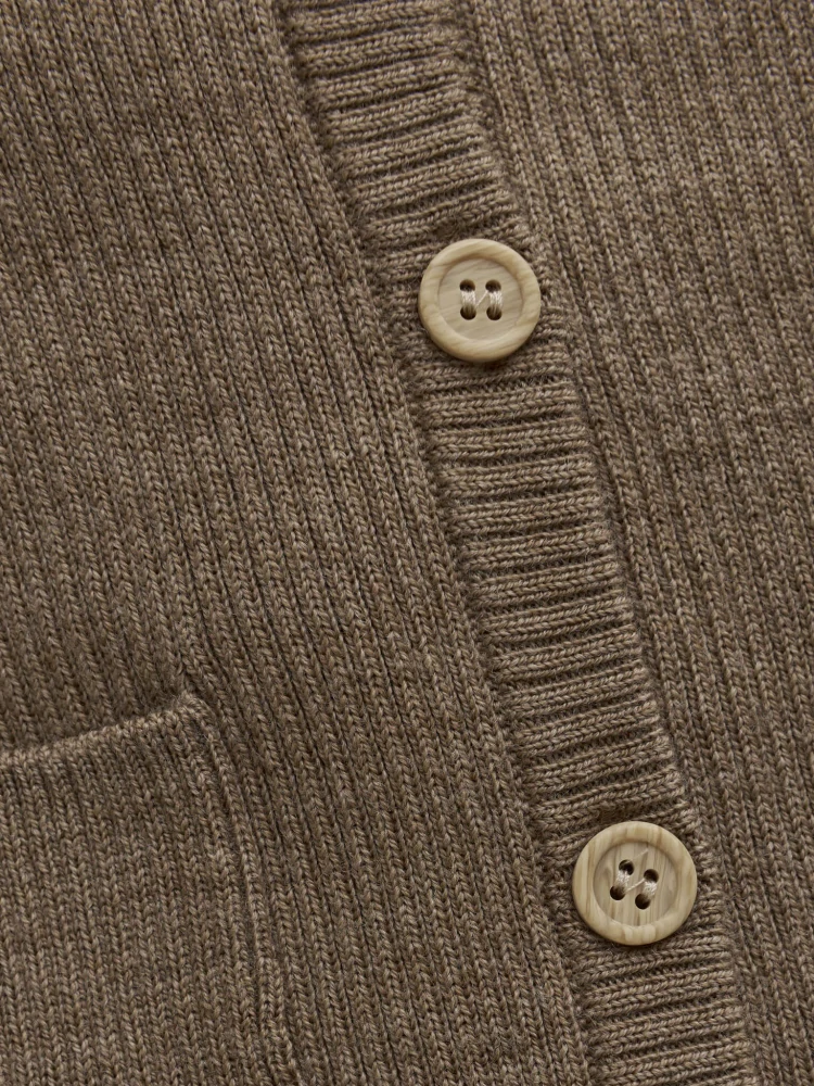 Zimní merino pletený overal CeLaVi - Cocoa Creme