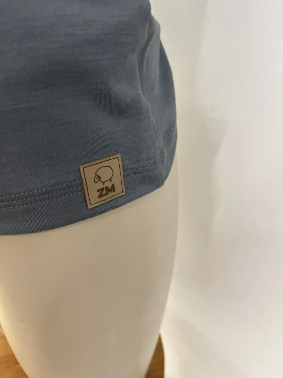 Dámské celoroční MERINO/LYCRA kojicí tričko ZM Basic, KR - Středně šedé