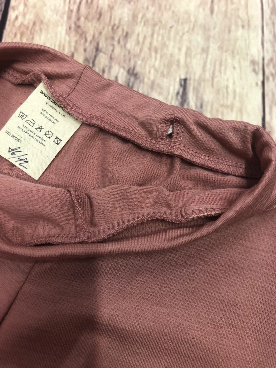 Dětský letní merino/lycra komplet/pyžamo Lambio, KR - Dusty rose