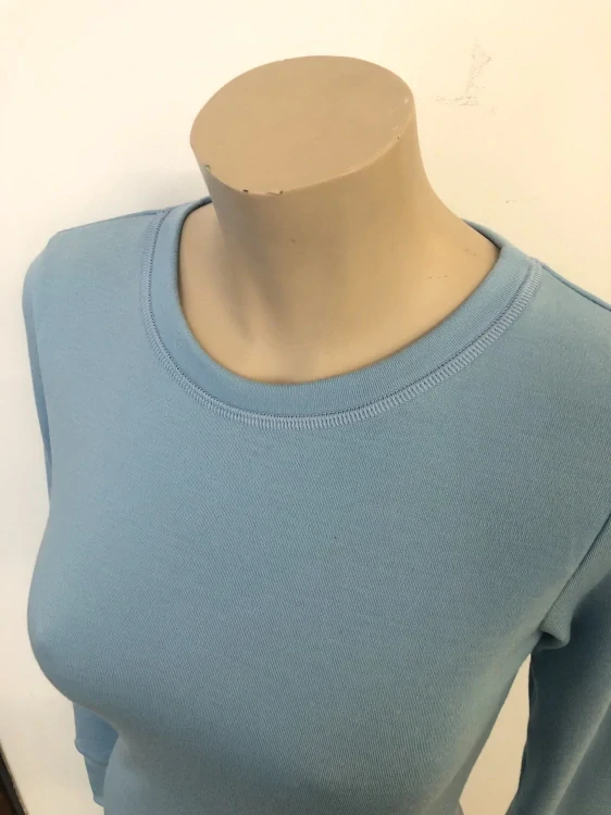 Merino tunika/šaty ZM Basic s nápletem, DR -  Mentolová