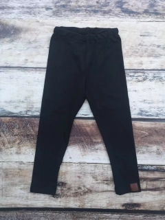 Dětské BAMBUSOVÉ legíny ZM Basic - černé - exclusive