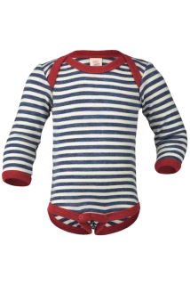 Merino body Engel, DR - Blue/natural