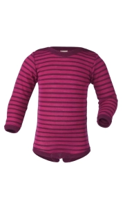 Merino/hedvábí body Engel, DR - Orchidej/malina