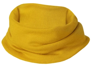 Merino/hedvábí nákrčník Engel - Šafrán
