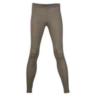 Dámské merino/hedvábí legíny Engel - oříškové