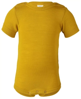 Merino/hedvábí body Engel, KR - Šafrán