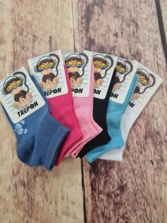 Bambusové kojenecké/dětské ponožky Trepon - Bambik - kotníkové