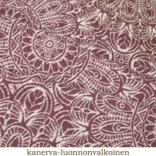Zimní MERINO metráž - Mandala kanerva