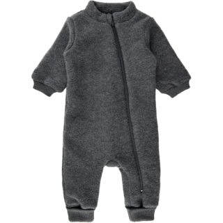 Merino-fleece overal Mikk-line - Antracit