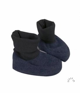 Vlněné capáčky Iobio - tm.modré