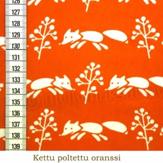 KUS 150cm - Tencel metráž - Lišky