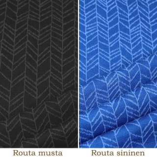 Letní BAMBUS metráž - Šipky černé