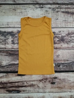 MERINO nátělník Lambio - Šafrán