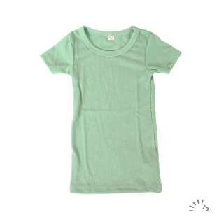 Tričko Iobio merino/hedvábí, KR - Green