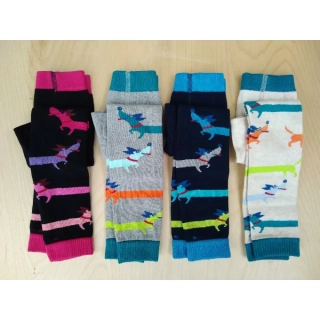 Bavlněné dětské legíny Trepon - Jezevčík (růžová)