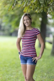 Dámské tričko ZM Basic bambus - Trikolora