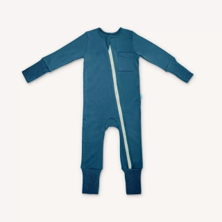 Merino overal Paterns - Petrol