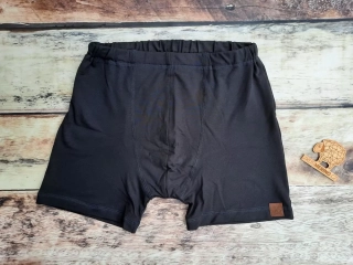 Pánské bambusové trenýrky ZM basic - černé