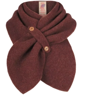 Merino-fleece šála Engel - skořicová