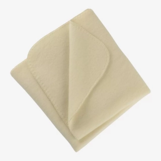 Deka ENGEL merino-fleece - Přírodní
