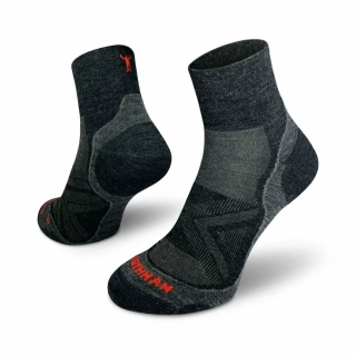 Northman - Run merino Pro Mid - antracitové