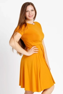 Kojicí šaty Amalie modal - HONEY