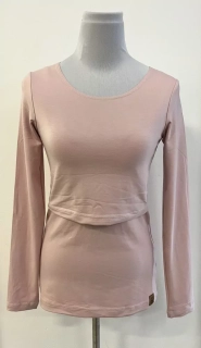 Dámské bambusové kojicí tričko ZM Basic, DR - Pink