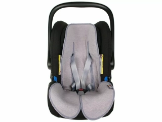 Univerzální 3D letní merino podložka Kaarsgaren - malá (0-13kg) - sv. šedá