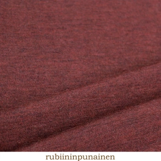 Zimní MERINO metráž - Rubín (rubiininpunainen)