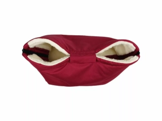 Merino rukávník - vínový