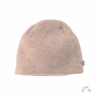 Čepice Iobio merino-fleece - Vintage Rose