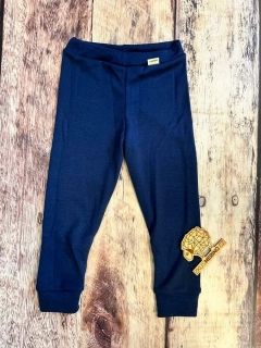 Zimní MERINO legíny Lambio - Navy*