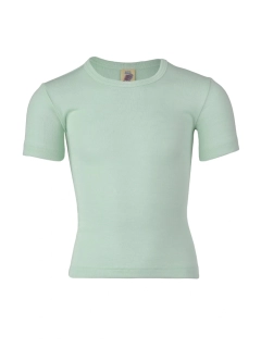 Dětské merino/hedvábí tričko Engel, KR - Mint