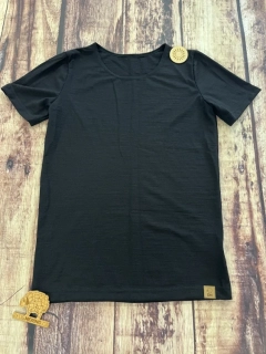 Pánské LETNÍ merino tričko ZM Basic, KR - Černé