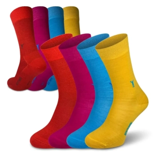 Northman - Gunnar společenské merino 4 pack barevný mix