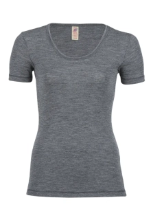 Dámské 100% merino tričko Engel, KR - Slate